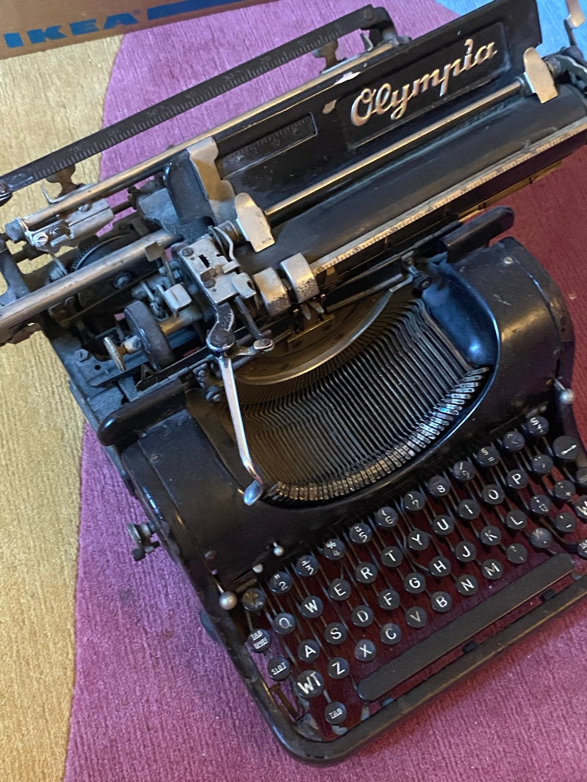 Retro Olympia typmachine, Diversen, Ophalen, Gebruikt