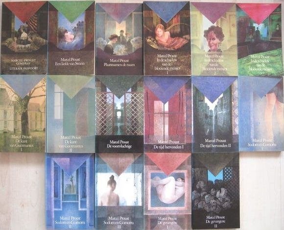 Proust - Op zoek naar de verloren tijd - 16 boeken  compleet, Ophalen of Verzenden, Gelezen