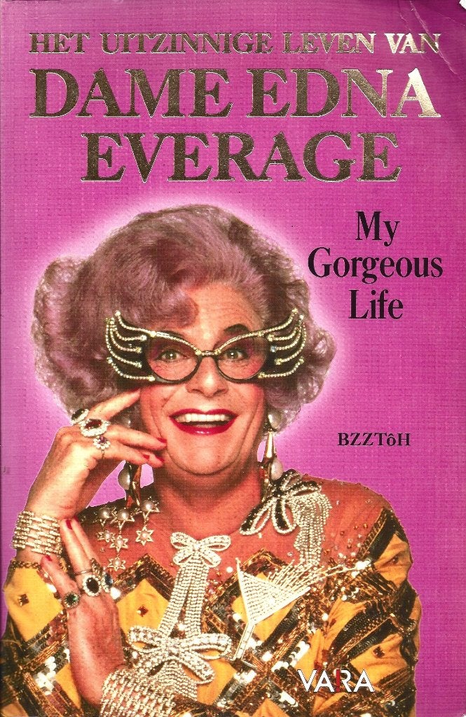 Het uitzinnige leven van Dame Edna Everage - autobiografie, Ophalen of Verzenden, Gelezen, Dame Edna Everage, Personen