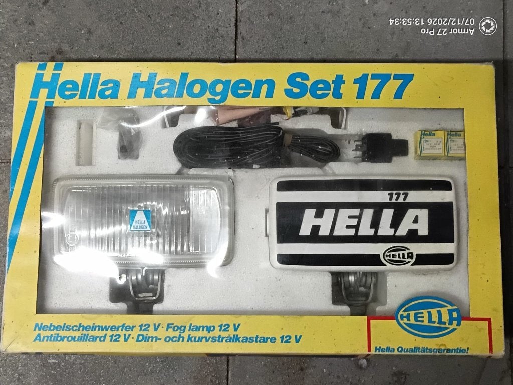 Hella halogen set 177 verstraler schijnwerper, Auto-onderdelen, Verlichting, Ophalen of Verzenden, Nieuw