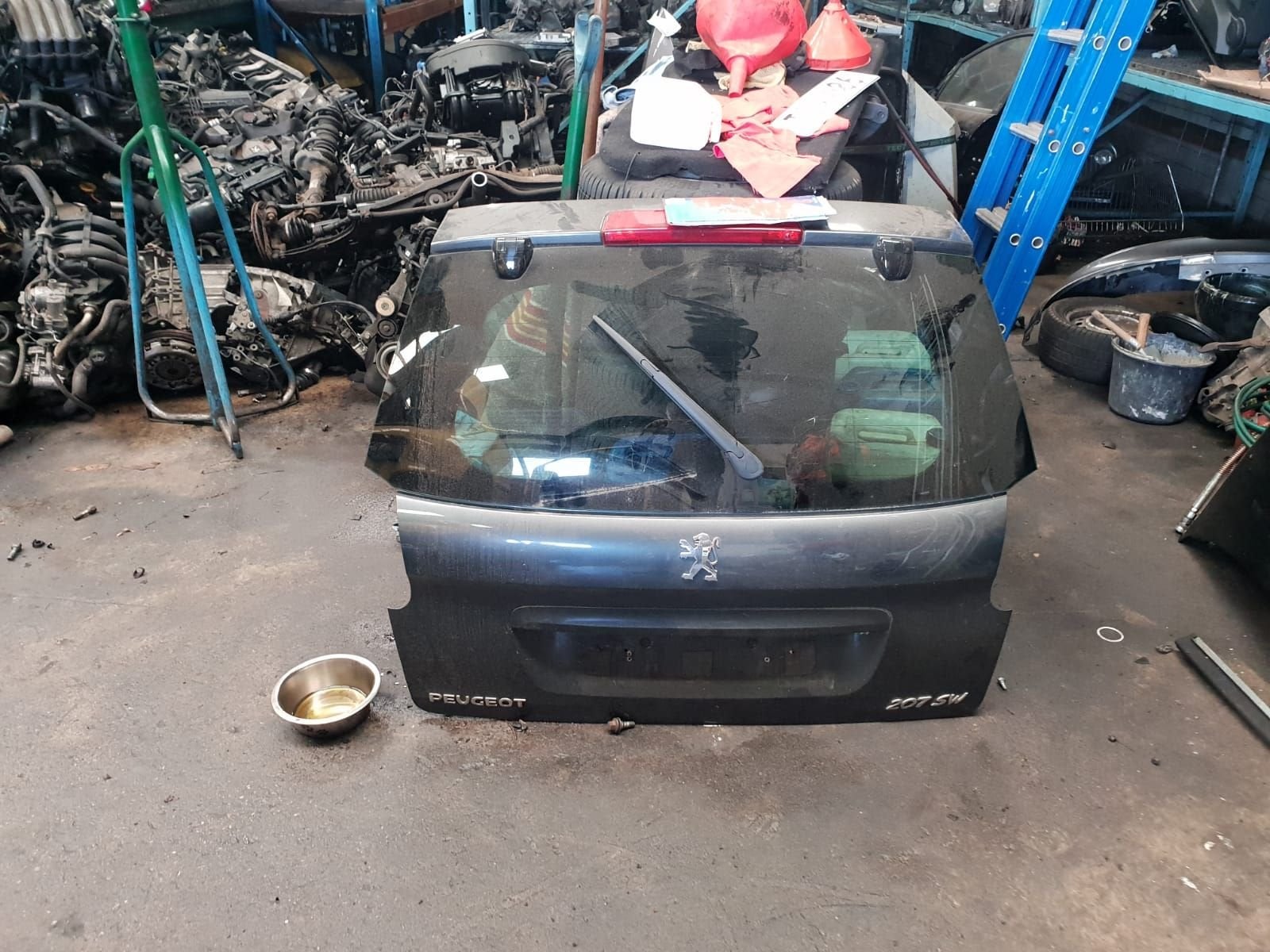 PEUGEOT 207 SW ACHTERKLEP BJ 2007 TOT 2011, Auto-onderdelen, Gebruikt, -, Ophalen of Verzenden, Achter