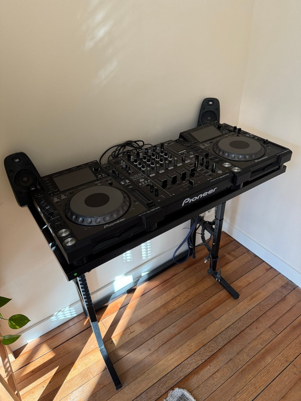 Complete Pioneer DJ set: 2x CDJ 2000 nexus, DJM 900 nexus, Ophalen, Zo goed als nieuw, Dj-set, Pioneer