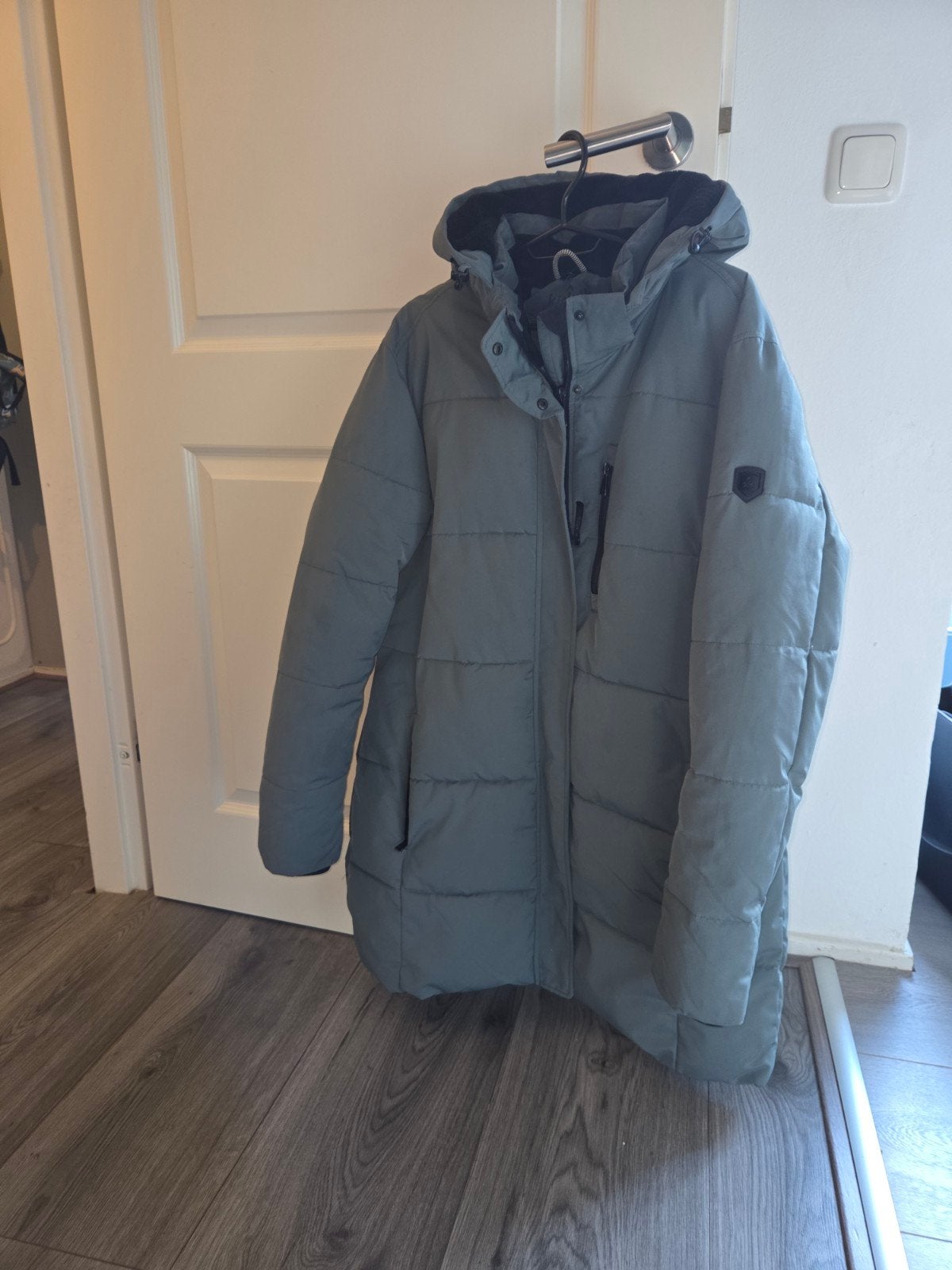 kjelvik winterjas, Ophalen, Gedragen, Groen, Kjelvik