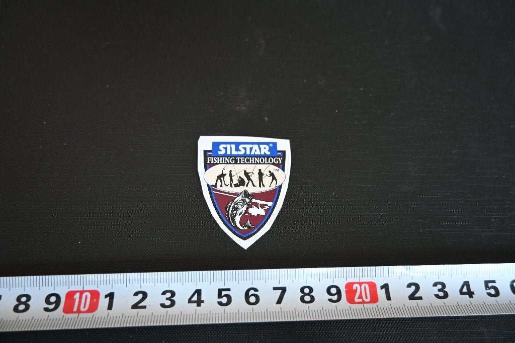 sticker hengelsport SILSTAR fishing technology *, Ophalen of Verzenden, Zo goed als nieuw
