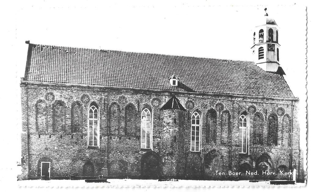 AK Ten Boer - Ned. Herv. Kerk, Verzenden, 1960 tot 1980, Ongelopen, Groningen