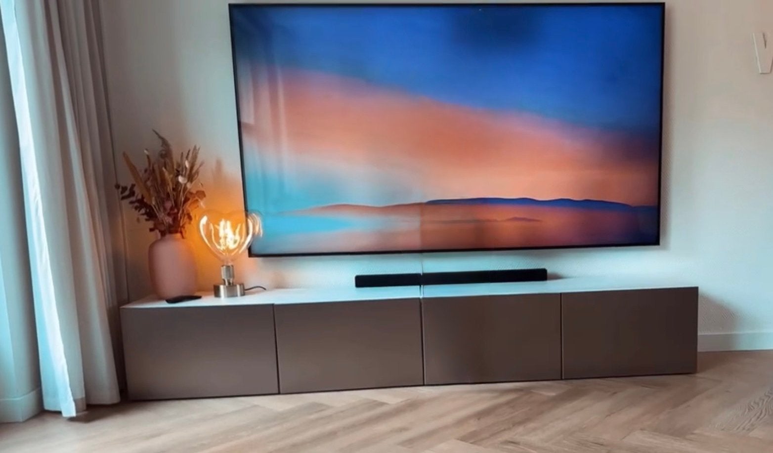 Tv meubel 2 losse stuks., Ophalen of Verzenden, Zo goed als nieuw, 25 tot 50 cm, Minder dan 100 cm
