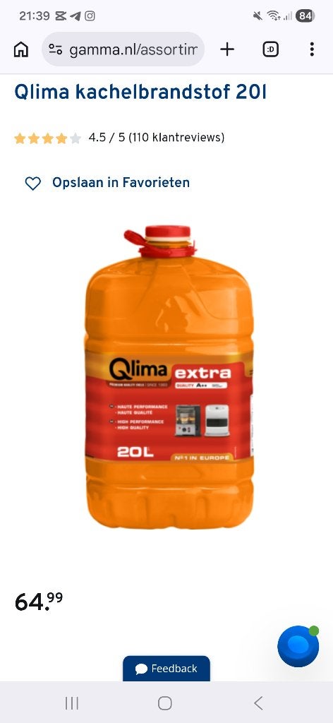 Petroleum, Ophalen, Nieuw