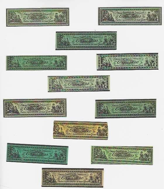 klassiek blad 551  esquisitos    sigarenbanden, Verzamelen, Ophalen of Verzenden, Zo goed als nieuw, Sigarenbandjes