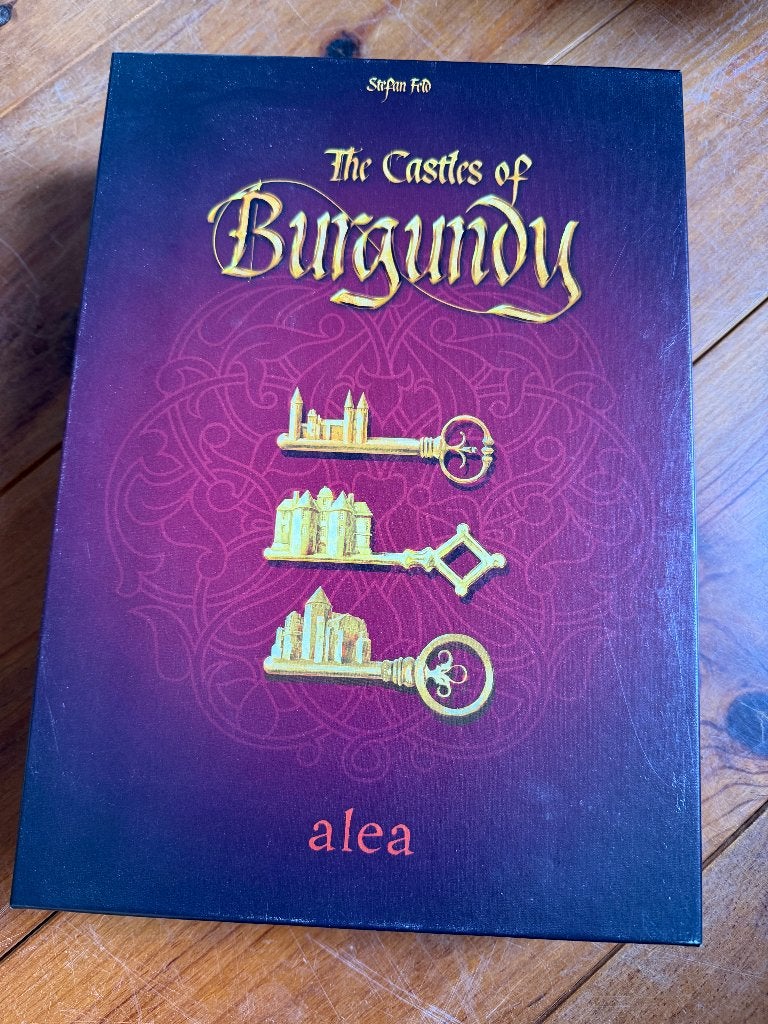 Bordspel The Castles of Burgundy, Ophalen, Zo goed als nieuw, Onbekend