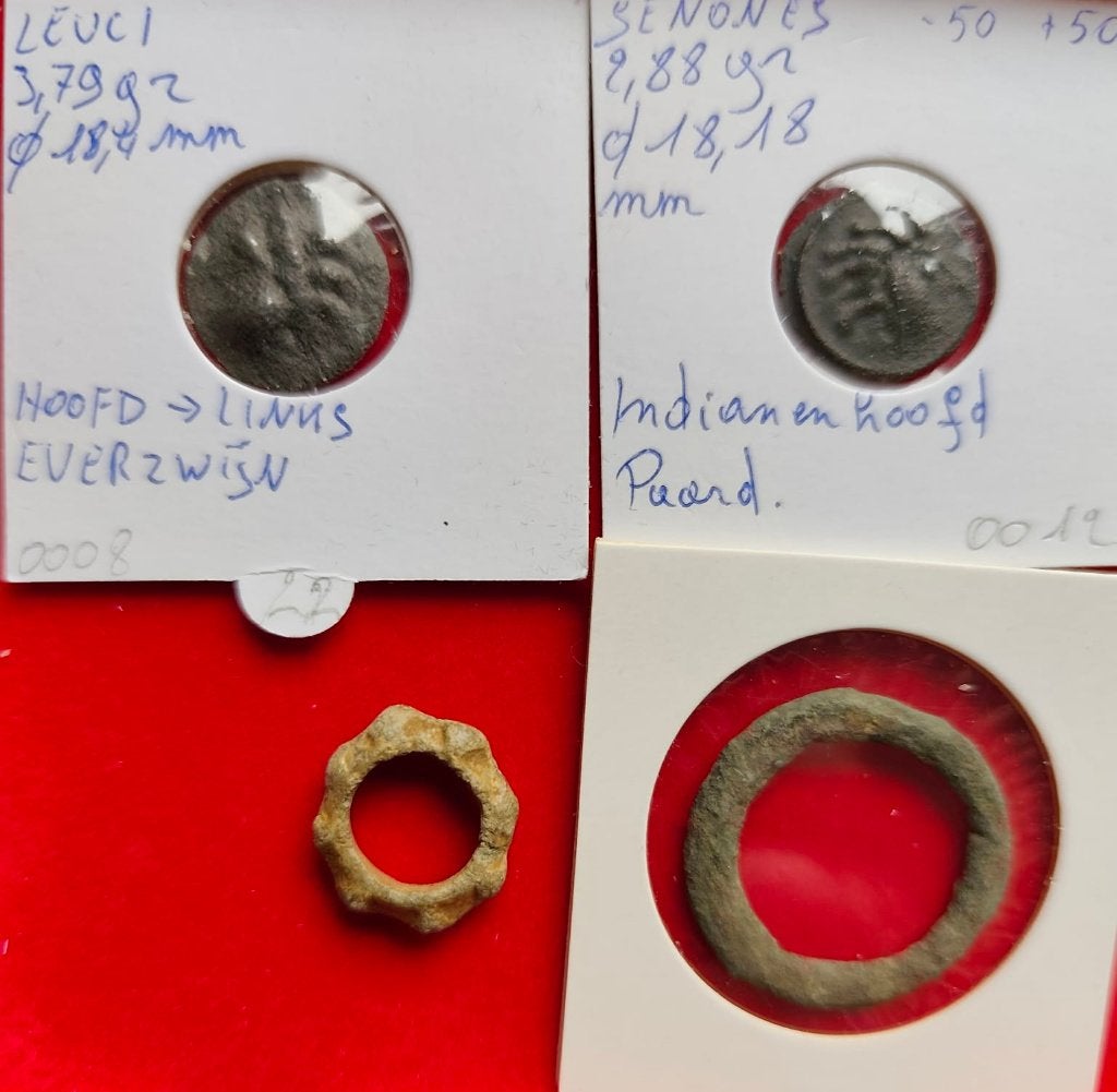 4 verschillende Keltische muntjes., Postzegels en Munten, Ophalen of Verzenden, Overige landen, Setje