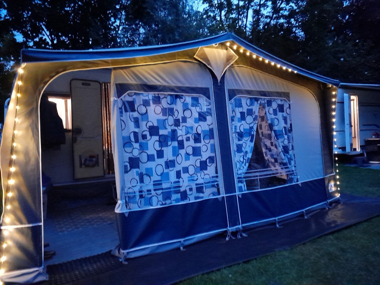 Voortent caravan., Ophalen, Gebruikt, Ten Cate All Season 200g/m2, Dorema
