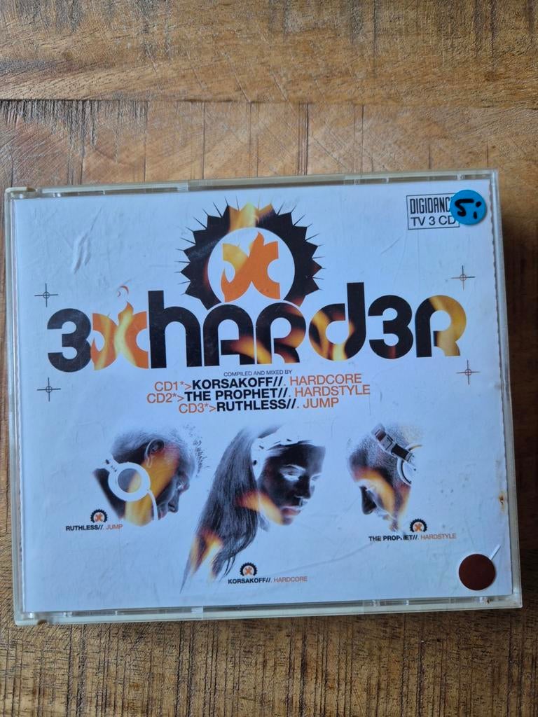 3x Hard3r - Hardcore, Hardstyle, Jump (3 CD Boxset), Ophalen of Verzenden, Gebruikt
