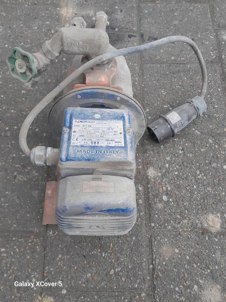 Pedrollo waterpomp 220/380V, Tuin en Terras, Waterpompen, Ophalen, Gebruikt