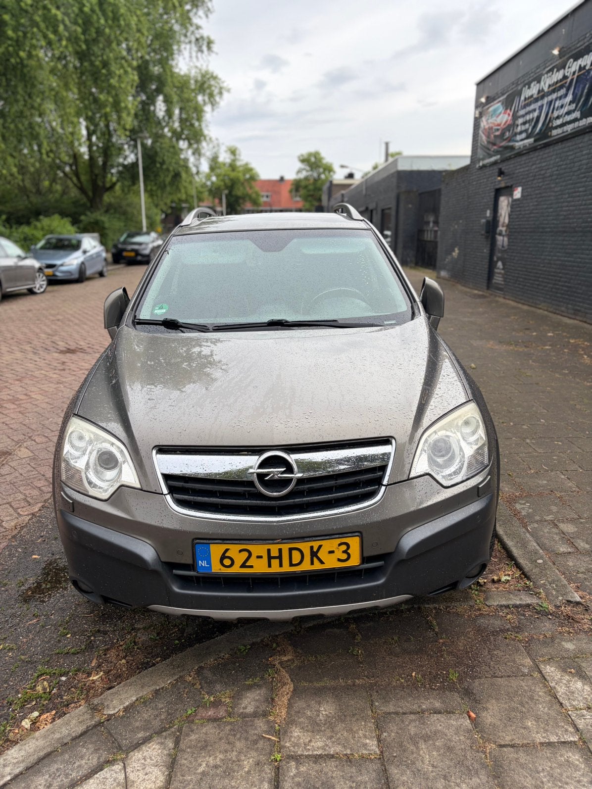 Opel Antara 2.4 16V 2008 Beige, Auto's, Opel, 4 cilinders, Beige, Handgeschakeld, Vierwielaandrijving
