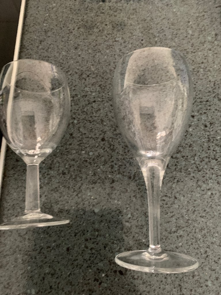Ongeveer 30 stuks wijnglas in een doos, Ophalen, Gebruikt, Overige typen