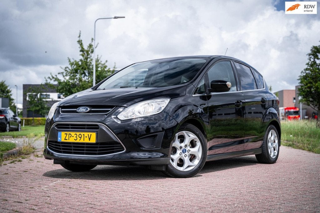 Ford C-Max 1.6 Trend Trekhaak, Auto's, Voorwielaandrijving, Gebruikt, 4 cilinders, Zwart