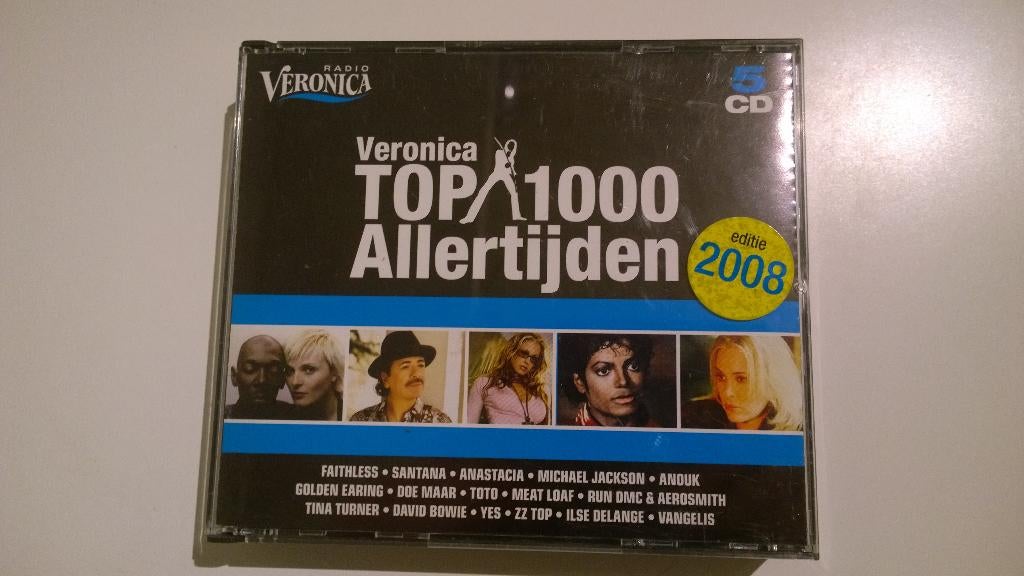 Radio veronica top 1000 allertijden 2008, Ophalen, Gebruikt, Pop