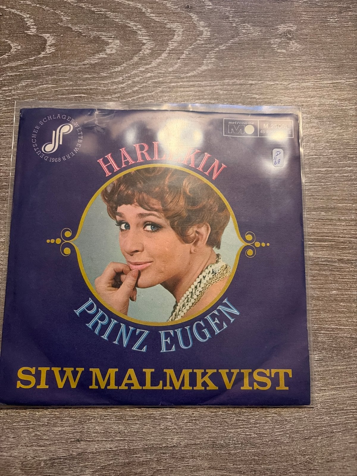 Siw Malmkvist - Harlekin / Prinz Eugen (Vinyl Single), Gebruikt, 7 inch, EP, Schlager