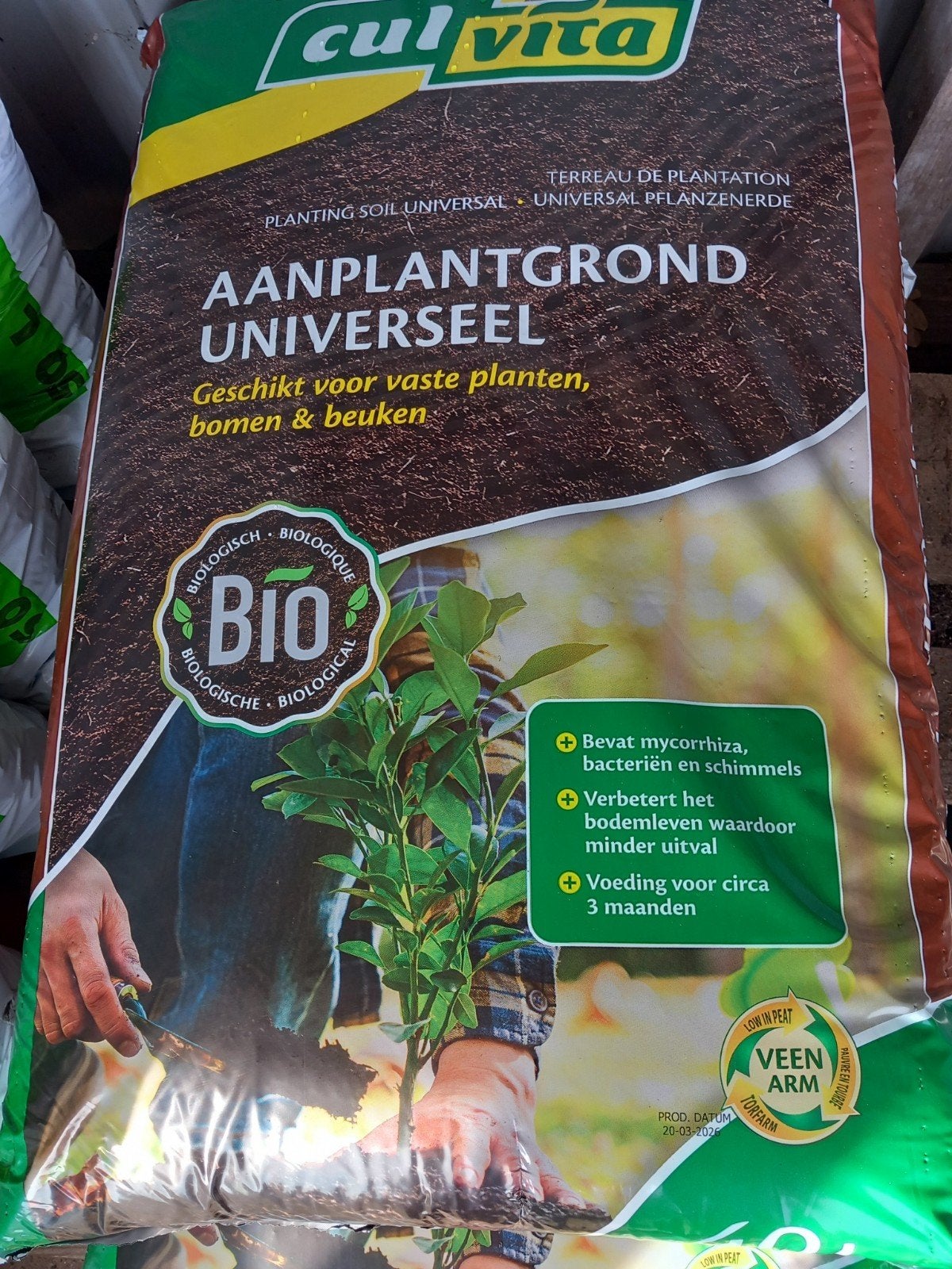 Culvita aanplantgrond/beukengrond, Tuin en Terras, Aarde en Mest, Ophalen