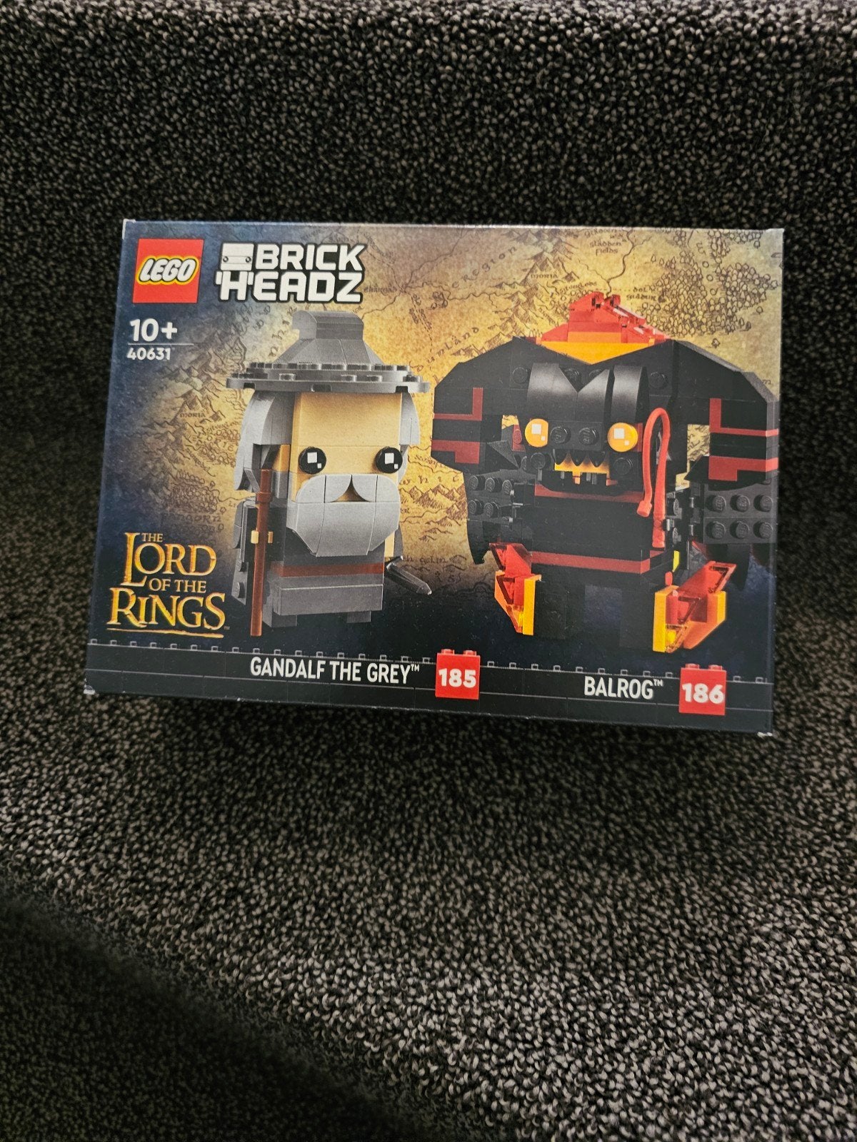 LEGO BrickHeadz 40631 Lord of the Rings Gandalf & Balrog, Kinderen en Baby's, Overige thema's, Lego, Nieuw, Ophalen of Verzenden