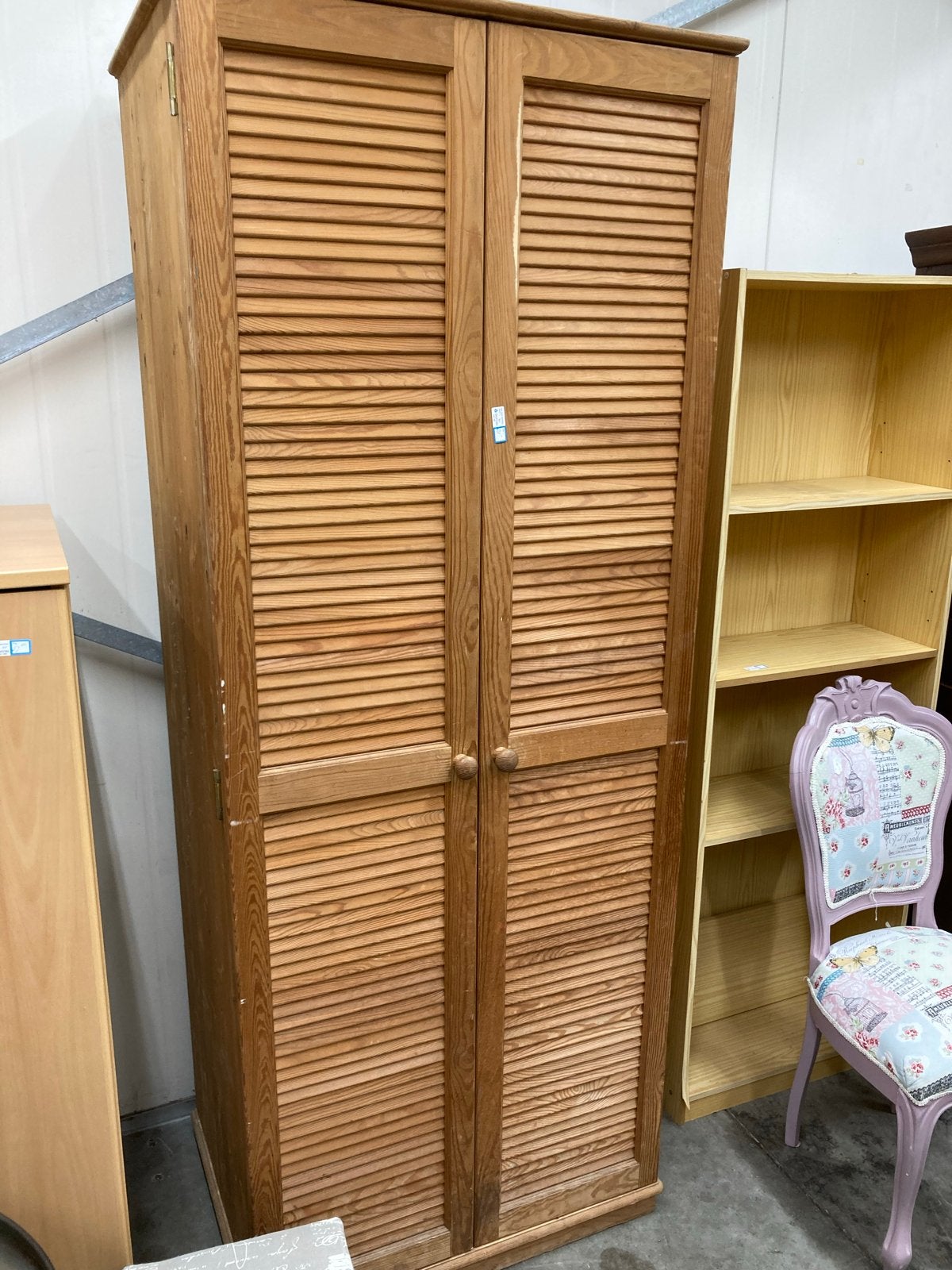 Houten Bergkast met Planken - Ideaal voor Opslag, Huis en Inrichting, Gebruikt, W, Ophalen of Verzenden, W