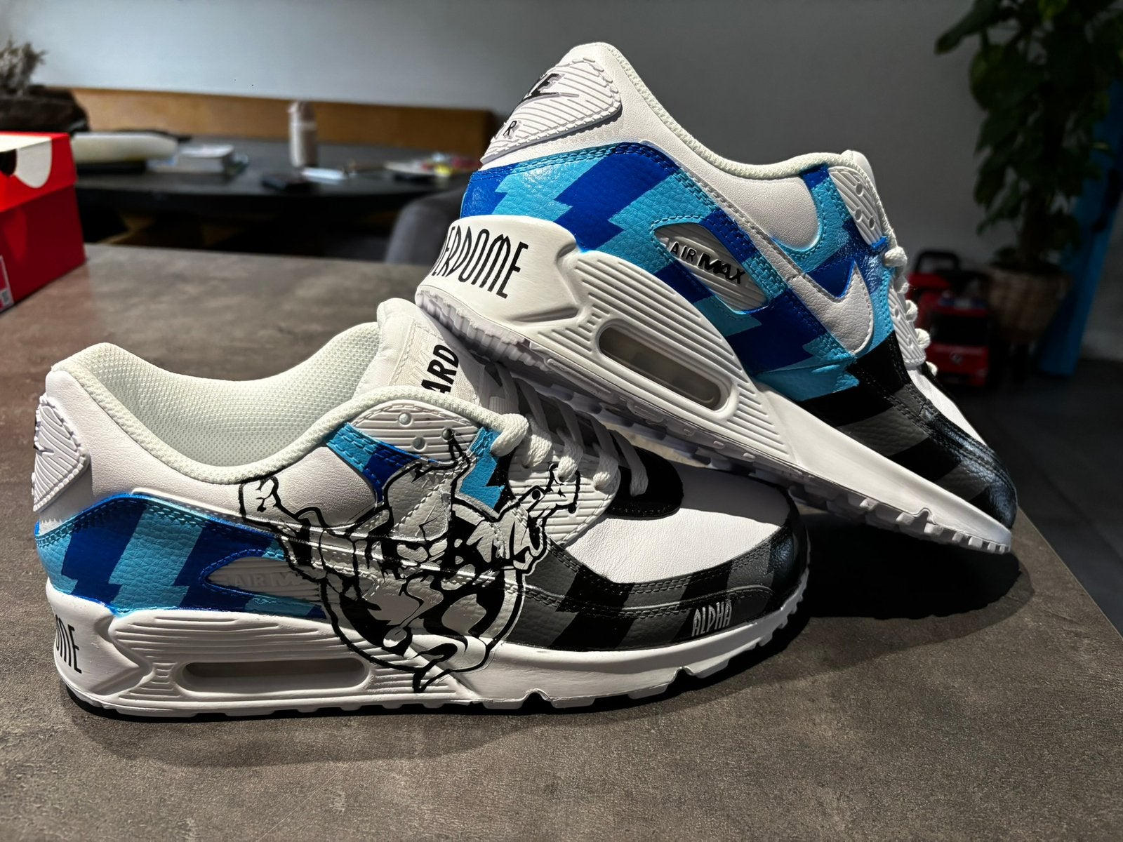 Thunderdome nike air max 90, Ophalen of Verzenden, Nieuw, Zwart