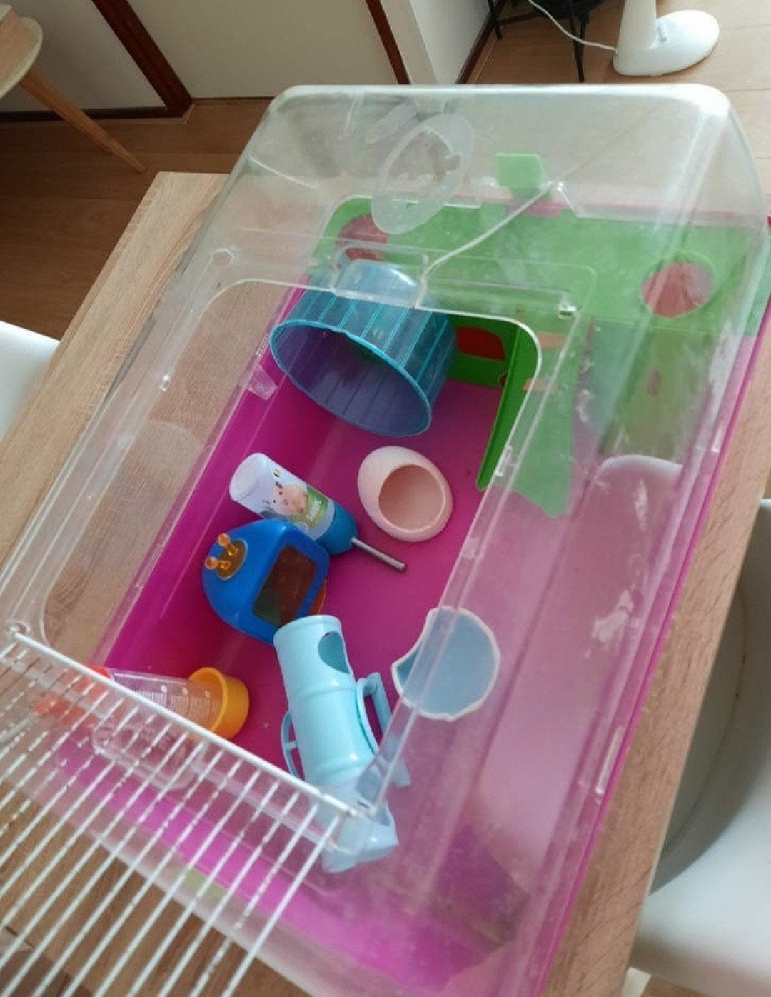 Hamsterkooi met alleen accessoires te koop, Kooi, Minder dan 75 cm, Zo goed als nieuw, Ophalen