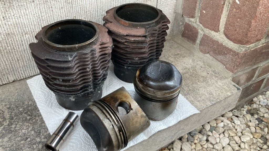 citroen 2cv zuigers en cylinders, Ophalen of Verzenden, Gebruikt, Citroën