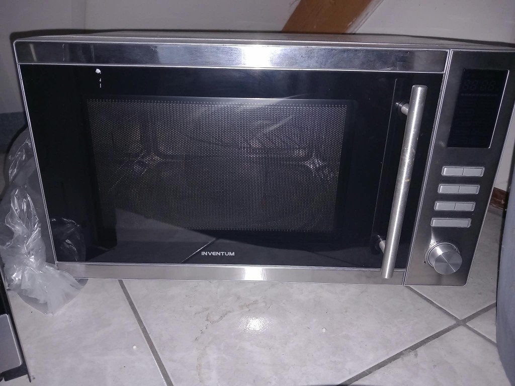 combi magnetron iventum, Witgoed en Apparatuur, Ophalen, Combimagnetron, Zo goed als nieuw, Draaiplateau