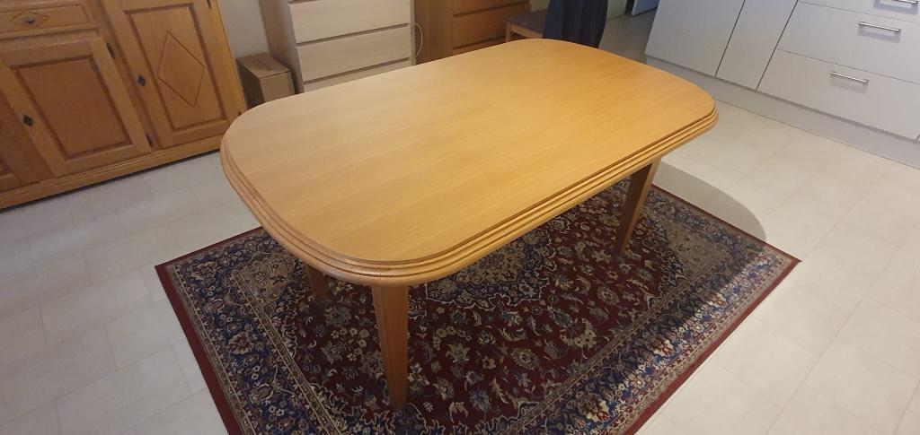 eiken eettafel, Huis en Inrichting, Tafels | Eettafels, Ophalen, Klassiek, Eikenhout, 50 tot 100 cm