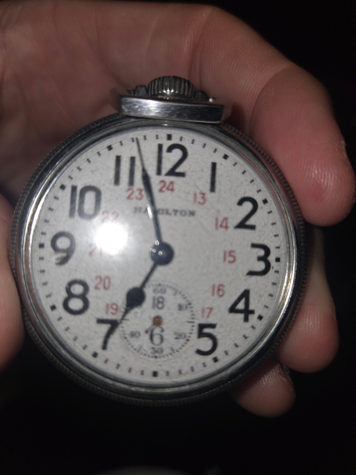 Hamilton Zakhorloge 992B U.S. Govt. Ordnance Dept., Zakhorloge, Staal, 1930 tot 1960, Ophalen