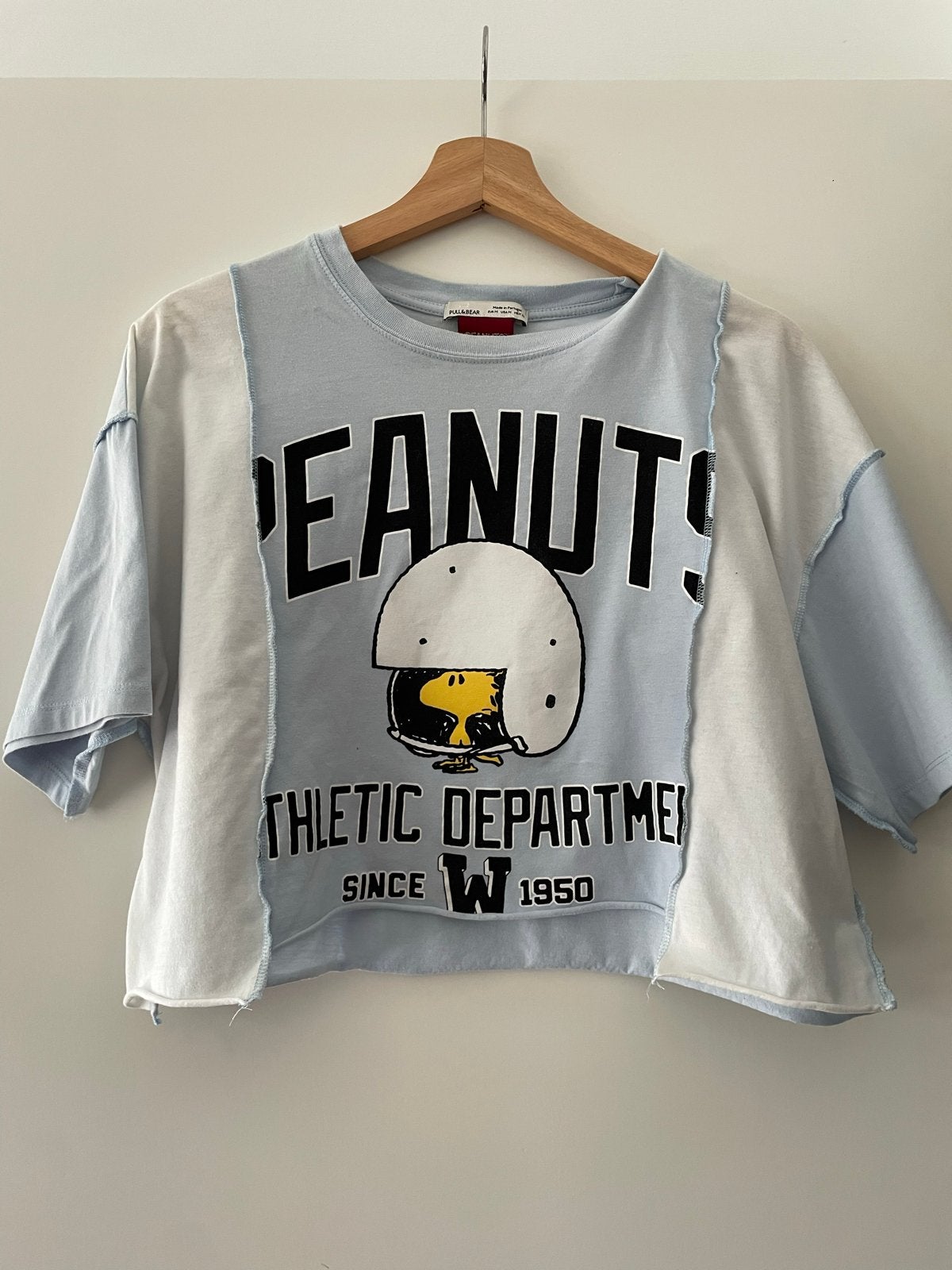 Pull&Bear Peanuts Snoopy Cropped T-shirt Maat M, Kinderen en Baby's, Kinderkleding | Maat 176, Ophalen of Verzenden, Zo goed als nieuw