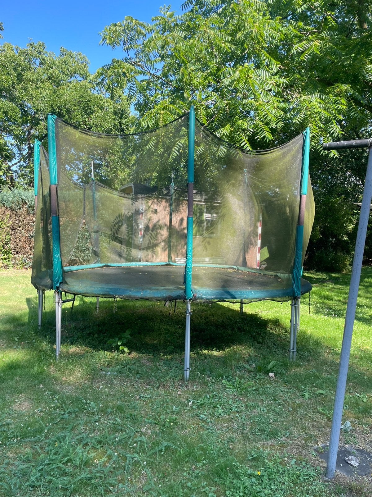 Trampoline, Kinderen en Baby's, Speelgoed | Buiten | Trampolines, Ophalen, Gebruikt