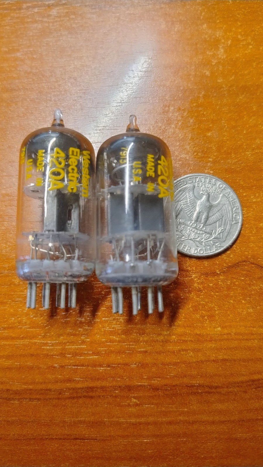 Zeldzame Set Western Electric 420A / 5755 Buizen – Matched P, Ophalen of Verzenden