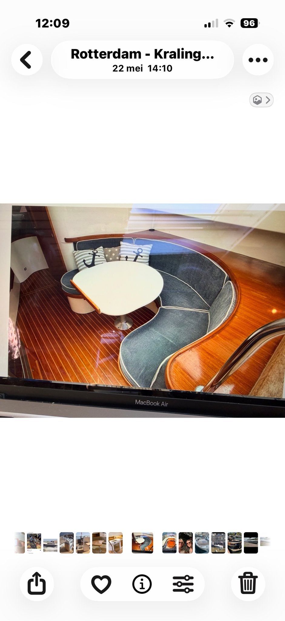 Nette kussenset voor Makma Caribbean 36, Ophalen of Verzenden, Gebruikt, Interieur en Kussens