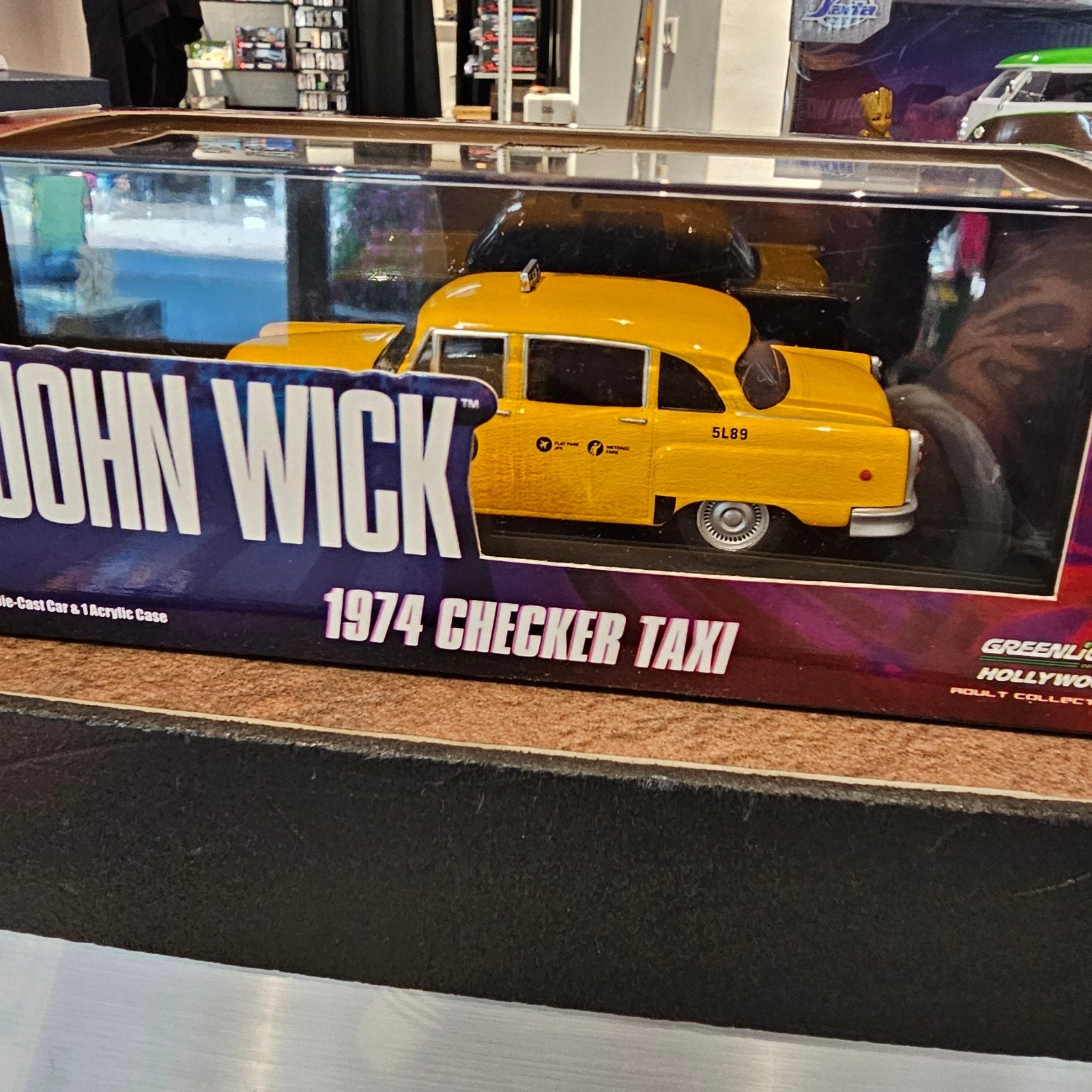 John Wick 1974 Checker Taxi - Greenlight Hollywood, Onbekend, Nieuw, Ophalen of Verzenden, Onbekend