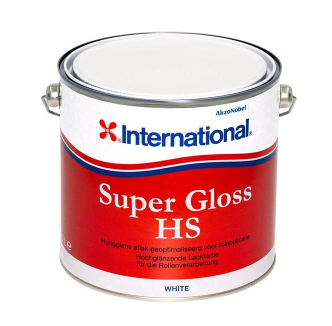 International Super Gloss HS White 2,5 liter, Verven, -, -, Nieuw