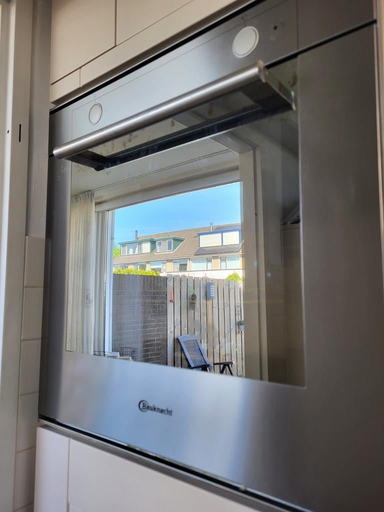 Bauknecht Inbouwoven FXQM6 - Zilver/RVS, Ophalen, Gebruikt, Oven, Hete lucht