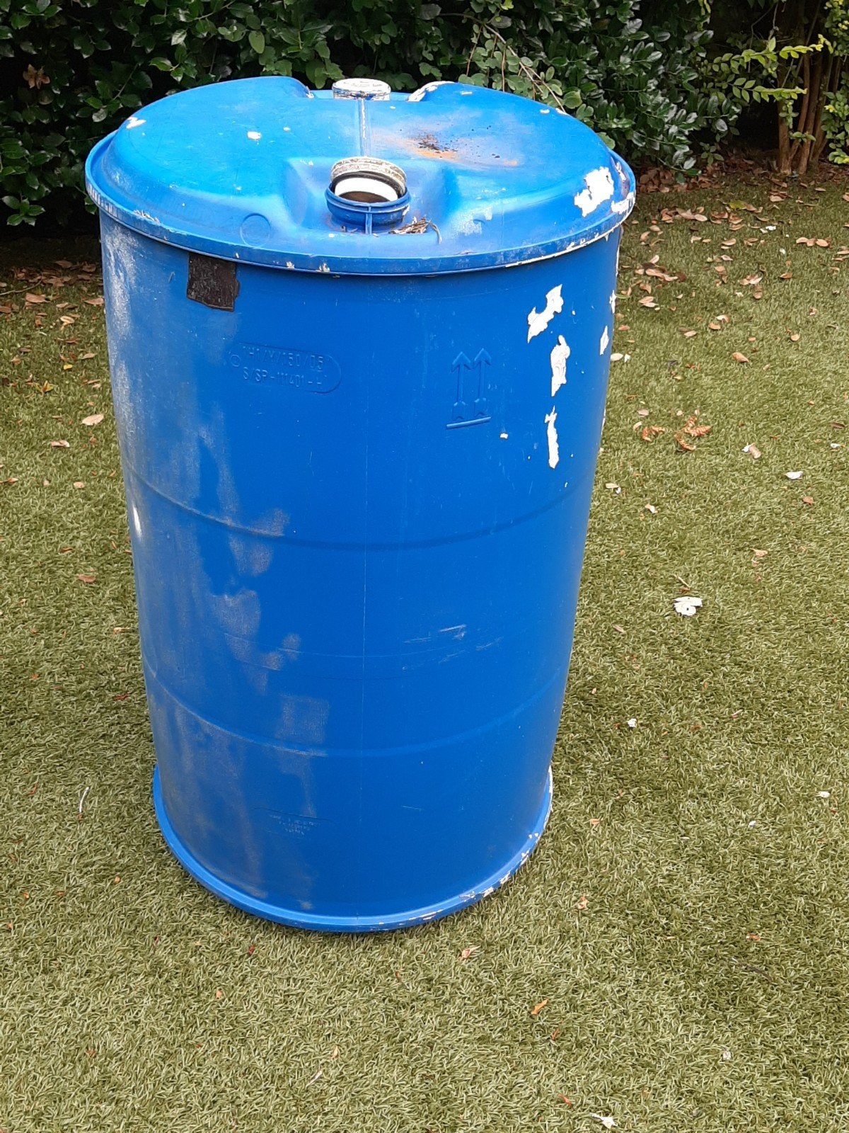 Regenton 250 liter, Tuin en Terras, Regentonnen, 150 liter of meer, Ophalen, Gebruikt