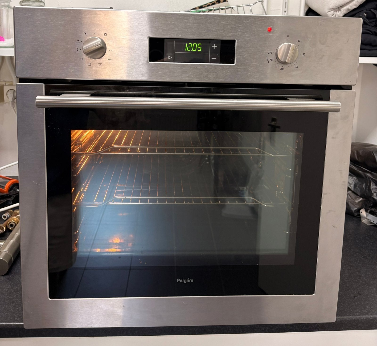 Pelgrim inbouw oven, Witgoed en Apparatuur, Ovens, Ophalen, Gebruikt, Pelgrim, Inbouw