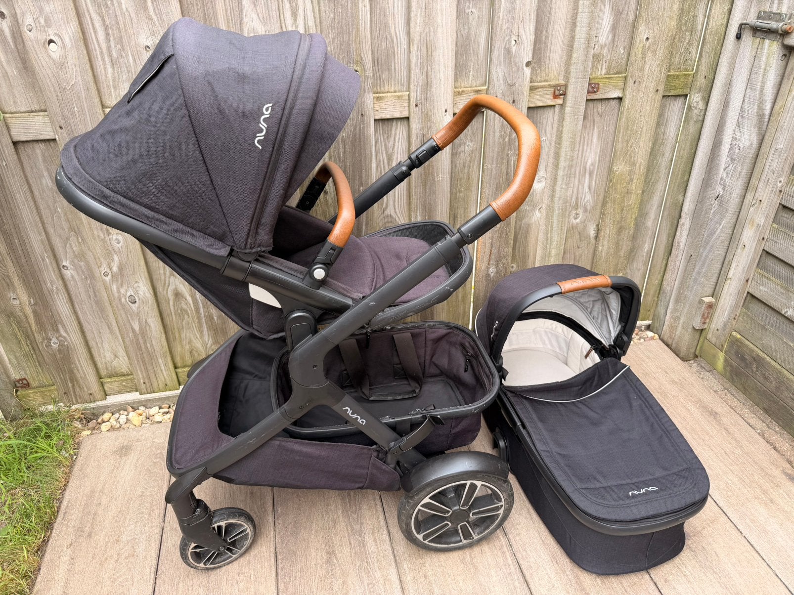 Duo kinderwagen - Nuna demi grow, Ophalen, Gebruikt, Combiwagen, Overige merken