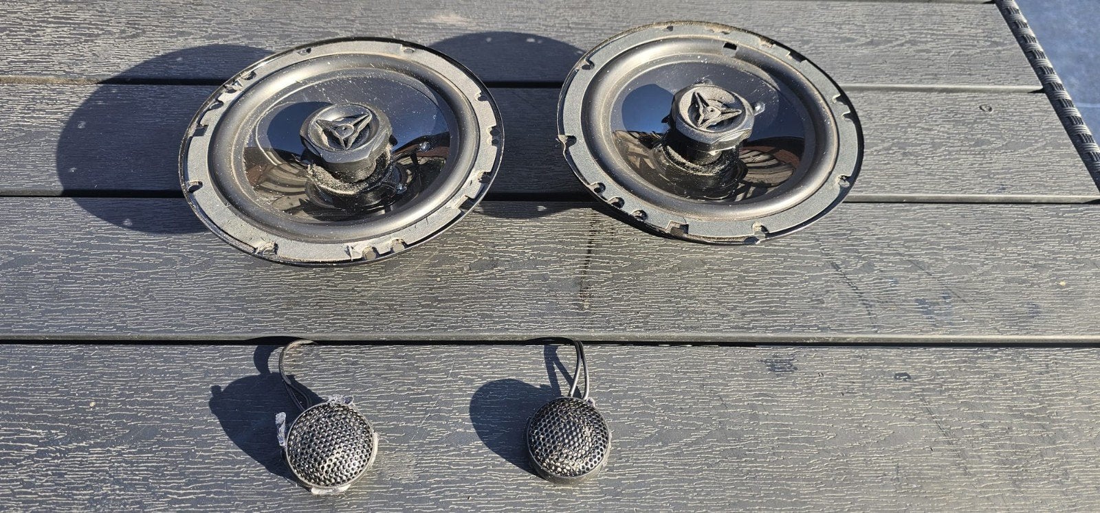 Complete 6.5 inch (16,5 cm) Auto Speakerset / Composet, Ophalen of Verzenden, Gebruikt