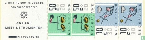 Postzegelboekje pb 32 Zomerzegels Meetinstrumenten 1986 NL, Ophalen of Verzenden