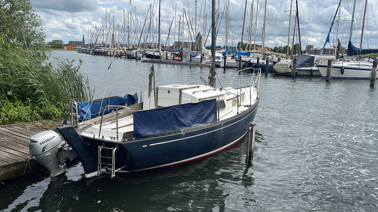 Gratis Zeilboot af te halen in Kampen (6.75m), Ophalen of Verzenden, Gebruikt