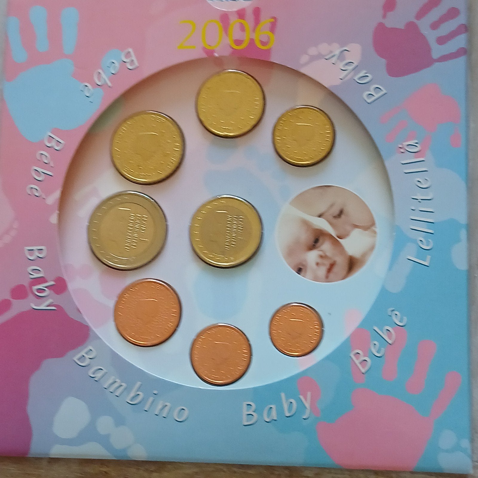 Baby Muntset 2006 Koningin Beatrix - Geboorte/Huwelijk, Postzegels en Munten, Munten | Nederland, Setje, Koningin Beatrix, Euro's