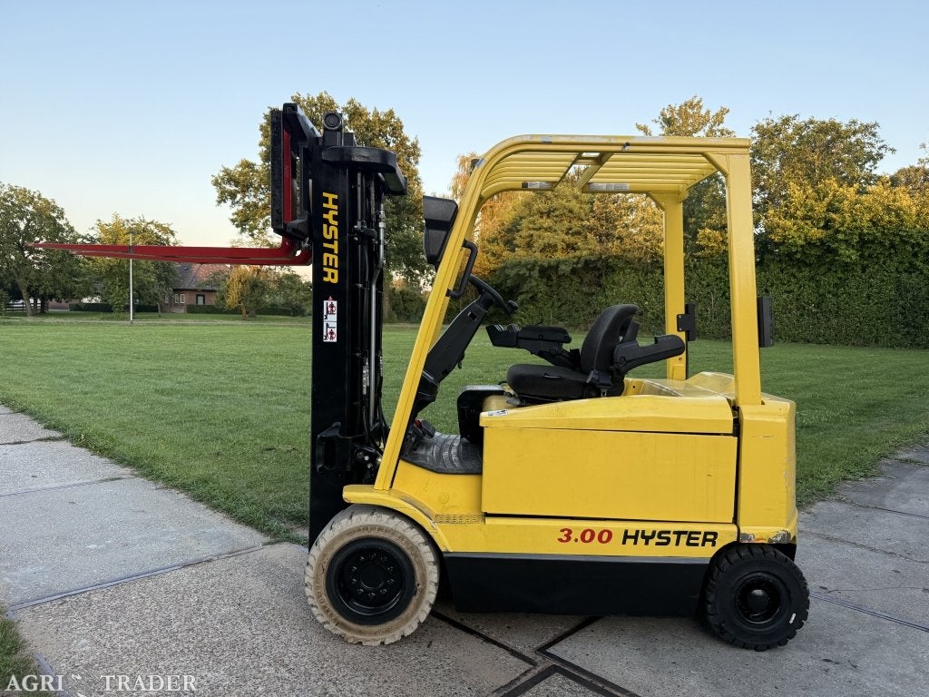 Hyster 3000KG elektrisch triplo 4.6M freelift sideshift