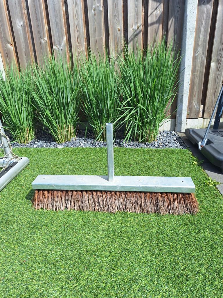 Zgan bezem voor strak en vlak 80 cm breed, Tuin en Terras, Terrasdelen en Vlonders, Ophalen of Verzenden, Zo goed als nieuw, Hout