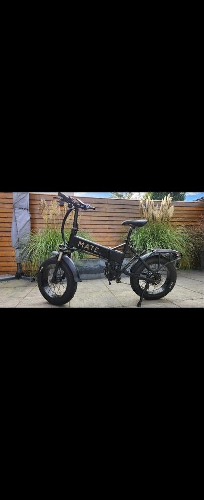 Fatbike Mate X Subdued Black 750W, Ophalen of Verzenden, Gebruikt, 50 km per accu of meer, Overige merken