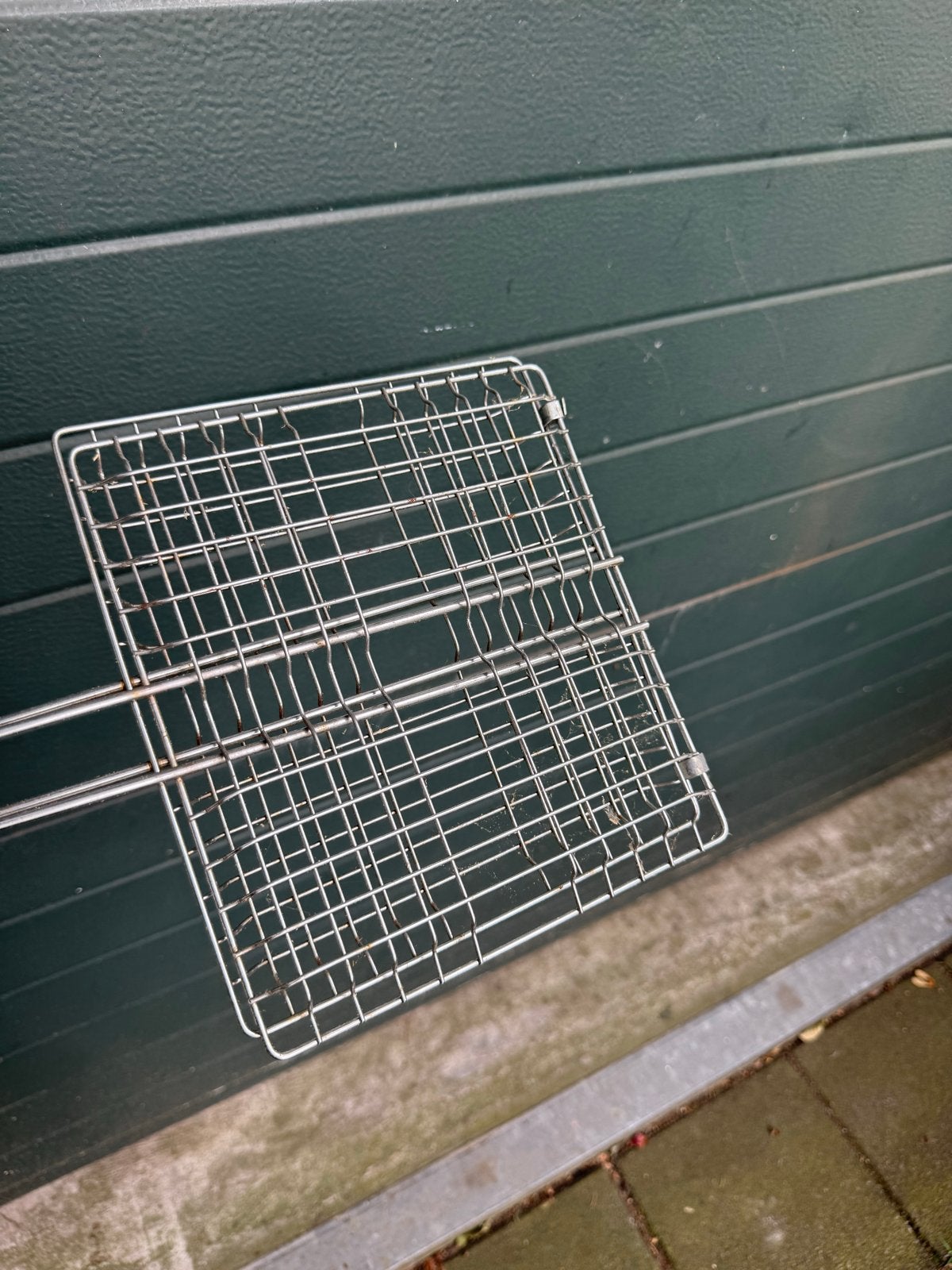 BBQ Grillrooster met Handvat, Ophalen, Zo goed als nieuw
