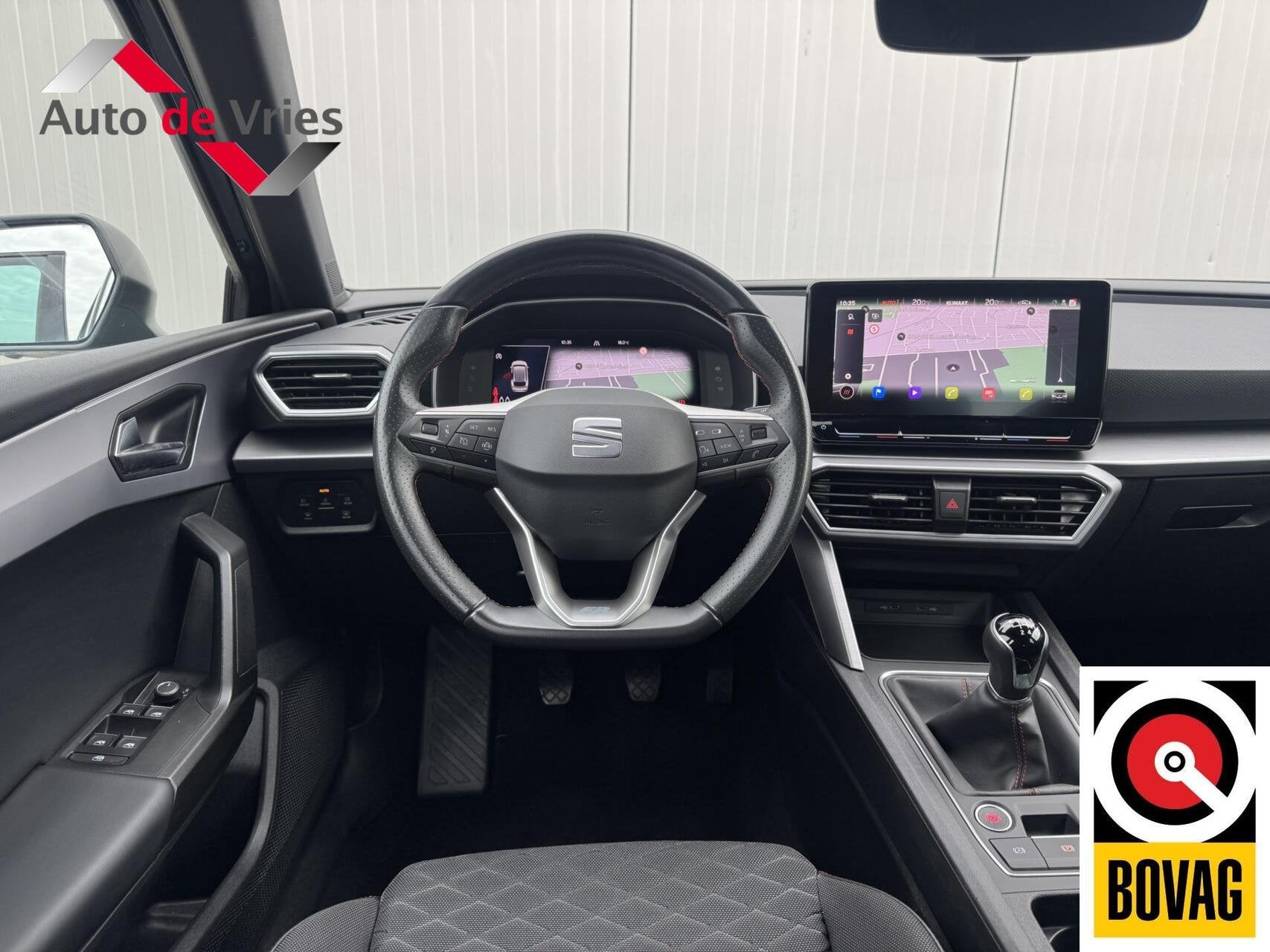 Seat Leon Sportstourer 1.0 TSI FR Business Intense|NL-Auto, Auto's, Voorwielaandrijving, Gebruikt, Met garantie (alle), Leon
